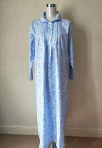 Givoni long cotton flannelette ladies winter nightie