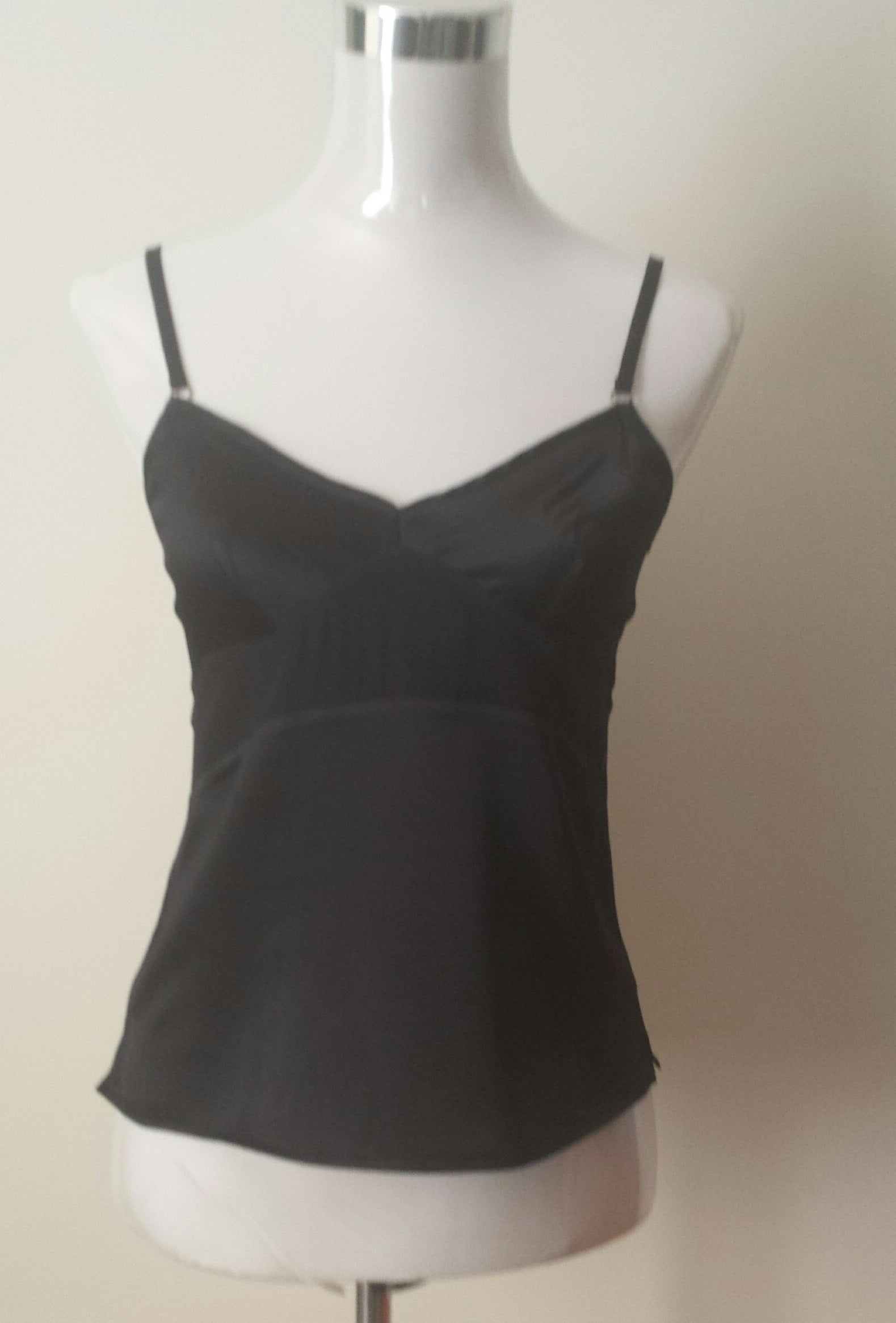 Ku Shu Shu Australian designed silk camisole | Australian designer silk lingerie camisole | ladies silk top Australia | ladies silk singlet Australia