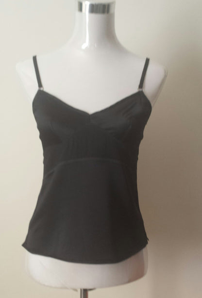 Ku Shu Shu Australian designed silk camisole | Australian designer silk lingerie camisole | ladies silk top Australia | ladies silk singlet Australia