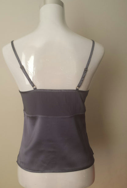 Ku Shu Shu Australian designed silk camisole | Australian designer silk lingerie camisole | ladies silk top Australia | ladies silk singlet Australia