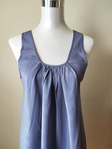 Love & Lustre cotton silk nightie | ladies summer cotton and silk nightie Australia | Women's cotton and silk nightie Australia | women's luxury summer cotton silk nightdress Australia 