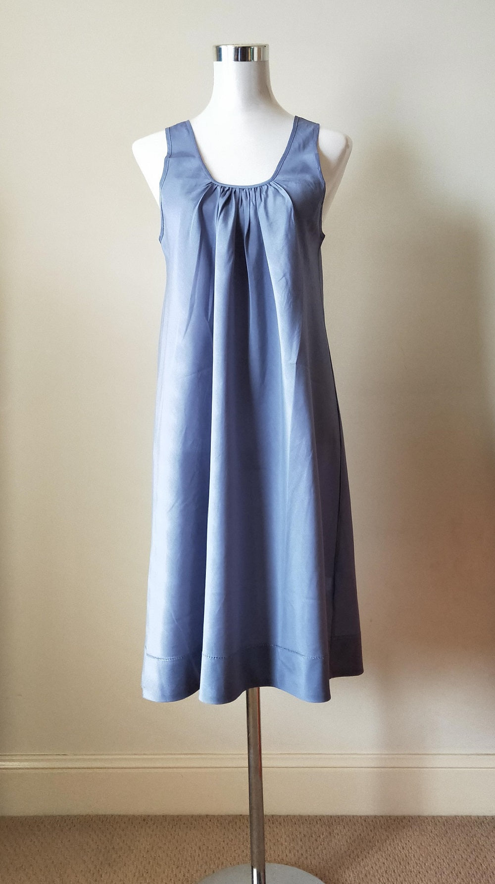 Love & Lustre cotton silk nightie | ladies summer cotton and silk nightie Australia | Women's cotton and silk nightie Australia | women's luxury summer cotton silk nightdress Australia 