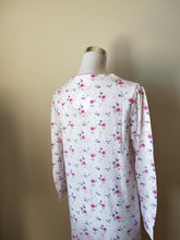 Load image into Gallery viewer, Slenderella cotton jersey long sleeved nightie Australia | knit cotton winter nightie Australia | plus size winter nightie Australia