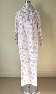 Slenderella Long Cotton Flannelette Nightie ND88212
