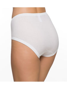 Naturana Plus size ladies pure cotton briefs 2202 Australia | Ladies full cotton panties Australia