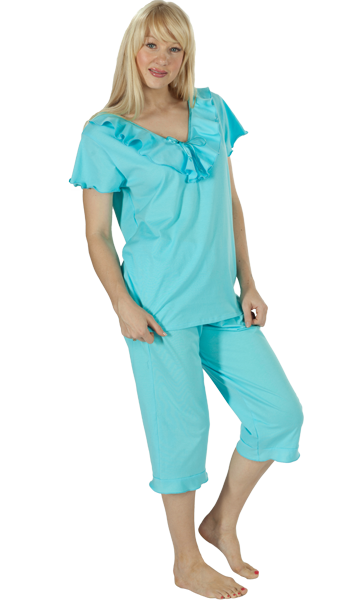 Vikki James Romance Cotton Jersey Pyjama Set - Matilda Jane Lingerie & Sleepwear