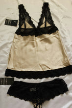 Load image into Gallery viewer, Sally Jones Charlotte Gold Silk &amp; Lace Camisole - Matilda Jane Lingerie &amp; Sleepwear