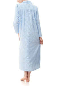 Givoni long cotton flannelette ladies winter nightie Australia 